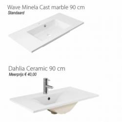 Badmeubel Trendline 90cm Hoogglans antraciet Softclose (V...