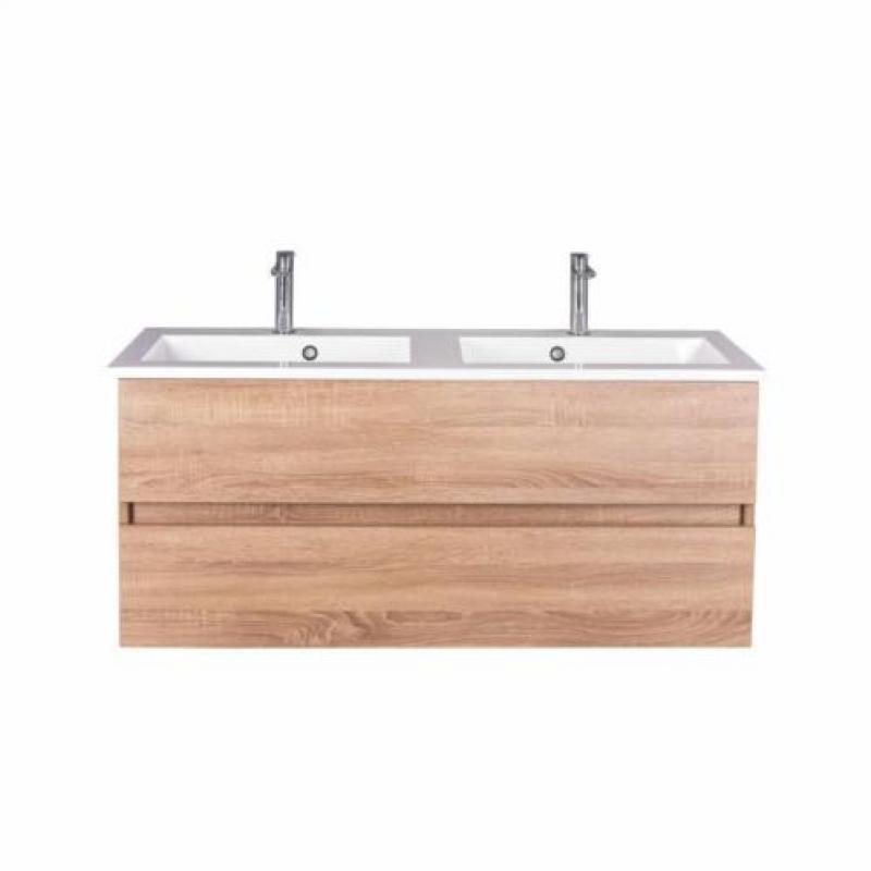 Badmeubel Trendline 90cm Hoogglans antraciet Softclose (V...
