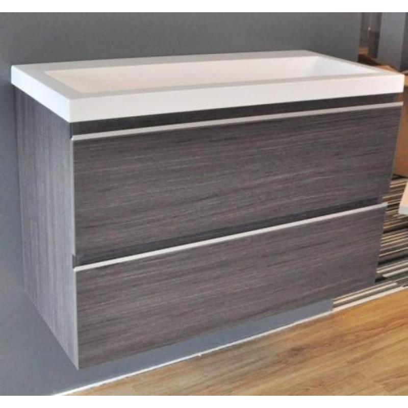 Badmeubel Set Extra Compact 60X36 Cm Zonder Wastafel Hoog...