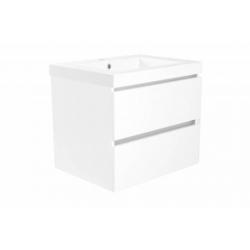 Wiesbaden Vision onderkast+2 laden 60x46 wit