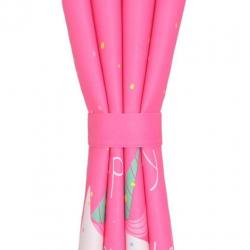 vidaXL Kindergordijnen verduisterend 140x240 cm roze 2 st
