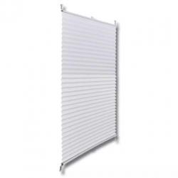 vidaXL Plisséjaloezie 60x125 cm wit