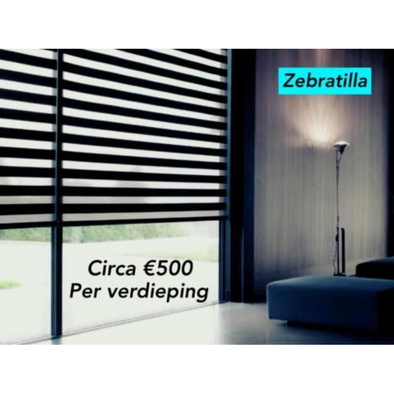 Duo rolgordijnen / raamdecoratie / roljaloezie / goedkoop