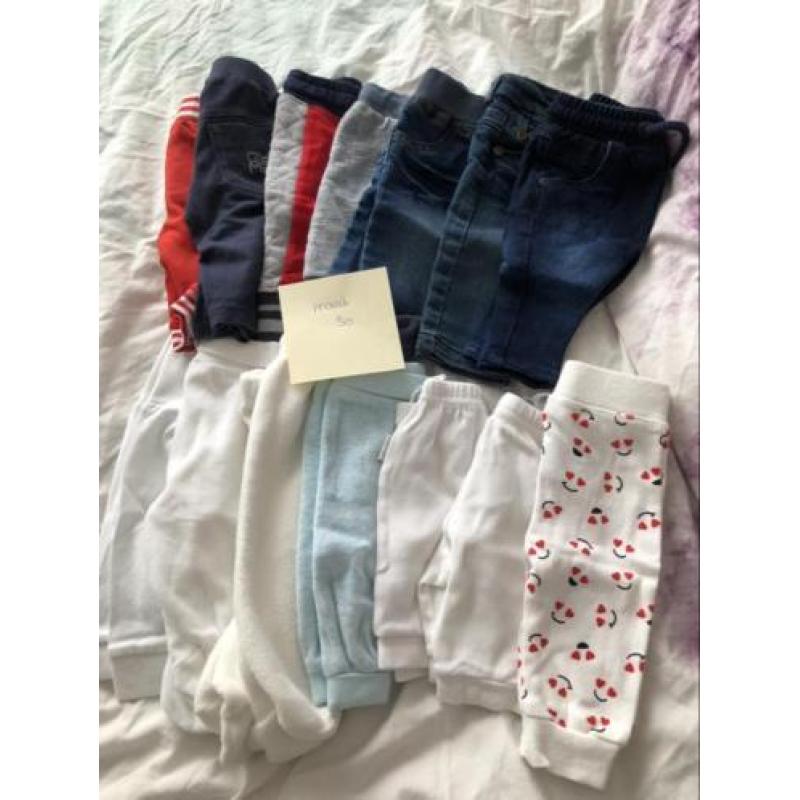 Pakket jongens kleding maat 50