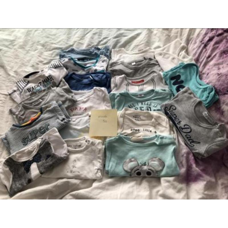 Pakket jongens kleding maat 50
