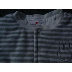 Wit Grijs Nijntje Jasje Vest / Vestje Jas - Prenatal - mt 50