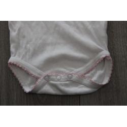 Wit rompertje PRENATAL, maat 50 (OR)