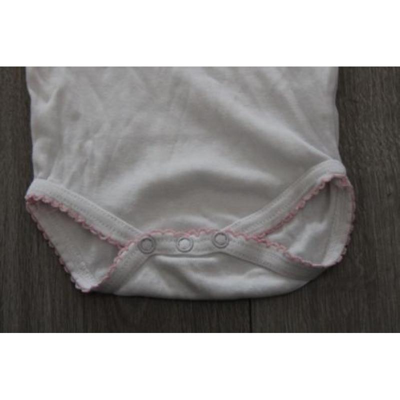 Wit rompertje PRENATAL, maat 50 (OR)