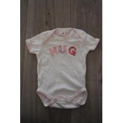 Wit rompertje PRENATAL, maat 50 (OR)