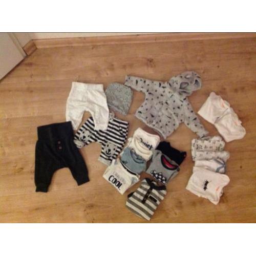 Babykleding pakket jongens mt 50