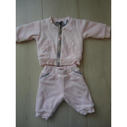 burberry broek & vestje maat 1 m = 50