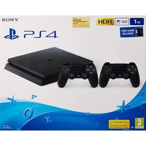 Ps4 slim met vr en 2 controllers en camera