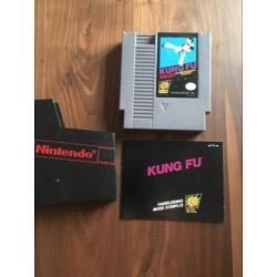 Kung fu spel voor Nintendo spelcomputer