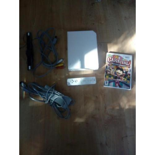 Nintendo Wii met spel Carnival Kermis Games