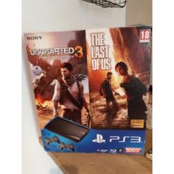 Perfect werkende PS3 500gb / go met 15 spellen en assecoires