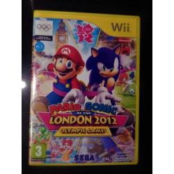 Wii Mario WII games Super Paper Mario & Sonic London Olympic