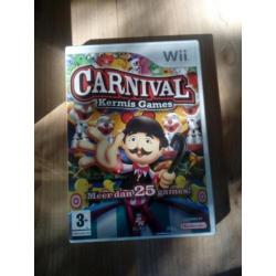 Nintendo Wii met spel Carnival Kermis Games