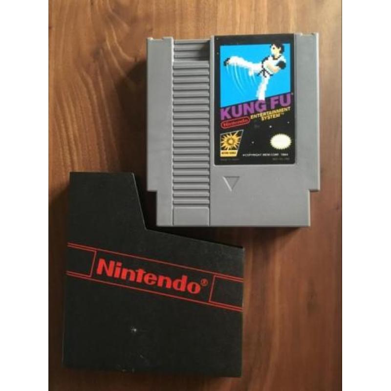Kung fu spel voor Nintendo spelcomputer