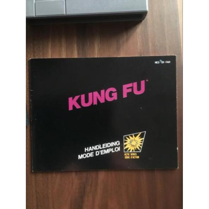 Kung fu spel voor Nintendo spelcomputer