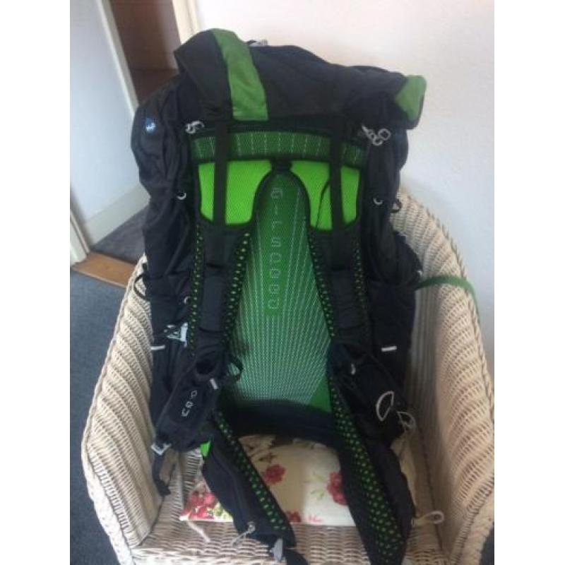Rugzak Osprey 58L Zwart-Groen