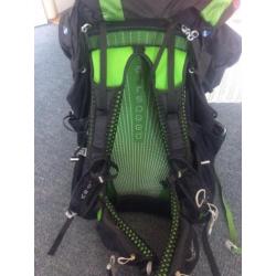 Rugzak Osprey 58L Zwart-Groen