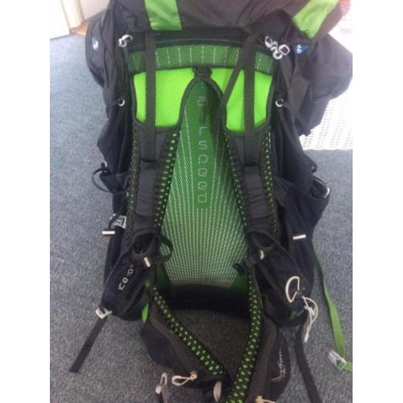 Rugzak Osprey 58L Zwart-Groen