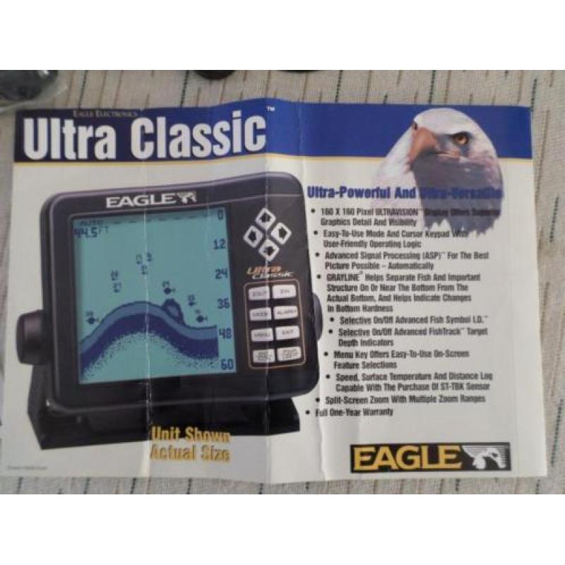 dieptemeter - vishfinder - eagle