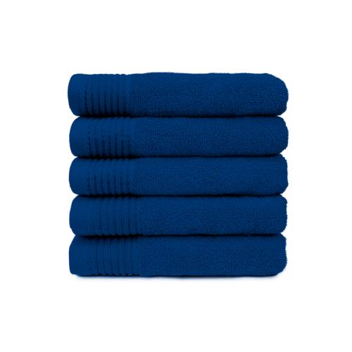 The One Handdoek 450 gram 50x100 cm Royal Blue (5 stuks)