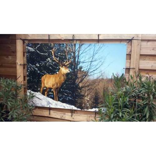 Buitenposter 100x270 cm