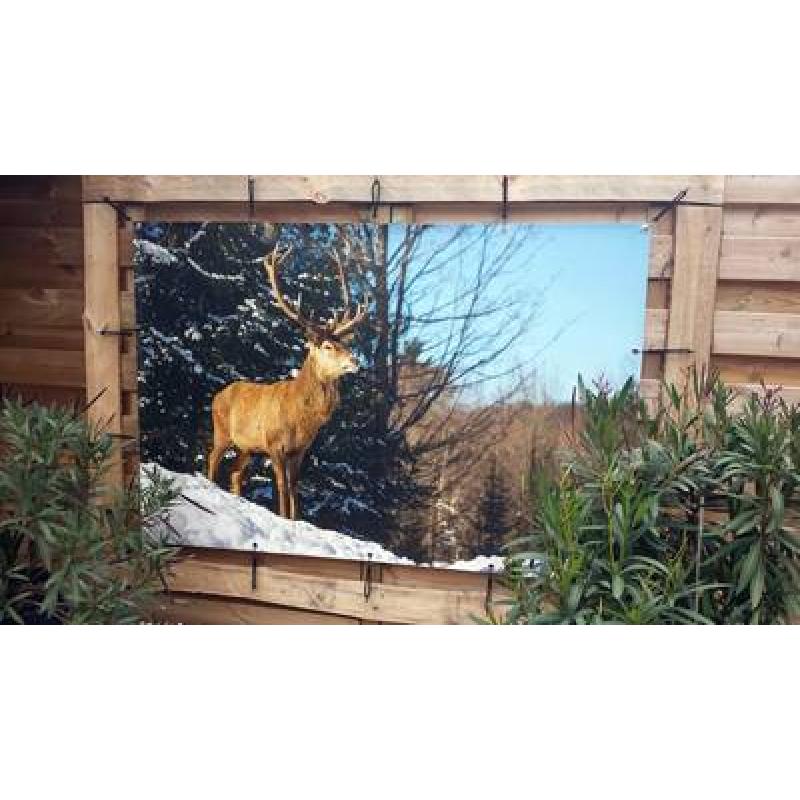 Buitenposter 100x270 cm